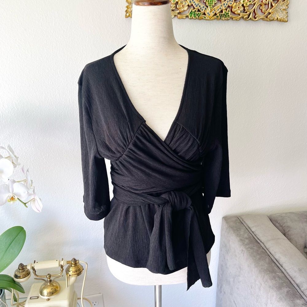 Zara wrap top